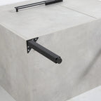 Mobile bagno da 24 pollici/30 pollici/36 pollici con lavabo, mobiletto freestanding/a parete, set lavabo in ceramica con ripiano regolabile