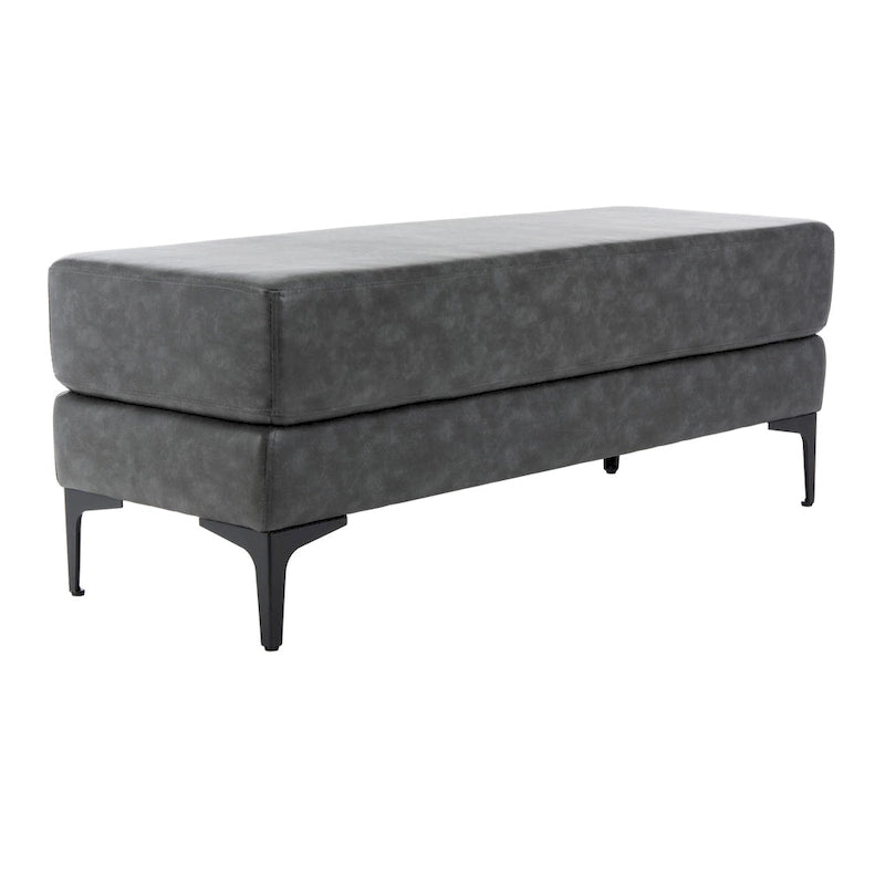 Panca rettangolare Roena - 122 cm L x 46 cm P x 46 cm H