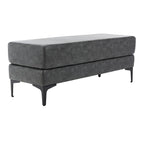 Panca rettangolare Roena - 122 cm L x 46 cm P x 46 cm H
