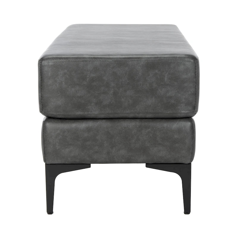 Panca rettangolare Roena - 122 cm L x 46 cm P x 46 cm H