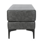 Panca rettangolare Roena - 122 cm L x 46 cm P x 46 cm H