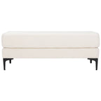 Panca rettangolare Roena - 122 cm L x 46 cm P x 46 cm H