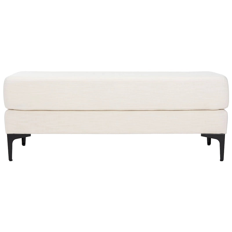 Panca rettangolare Roena - 122 cm L x 46 cm P x 46 cm H