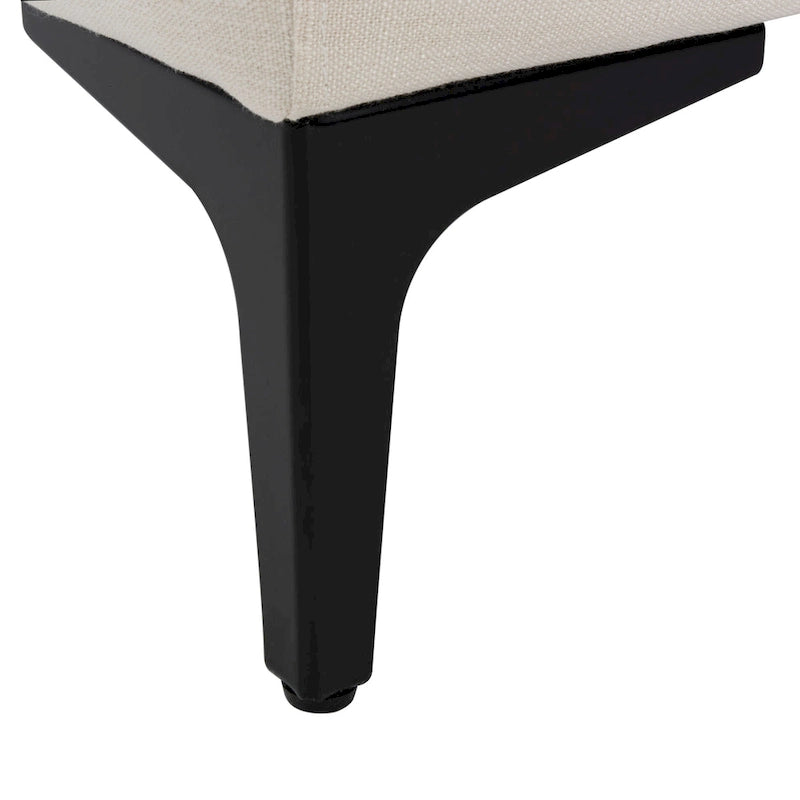 Panca rettangolare Roena - 122 cm L x 46 cm P x 46 cm H