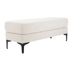 Panca rettangolare Roena - 122 cm L x 46 cm P x 46 cm H