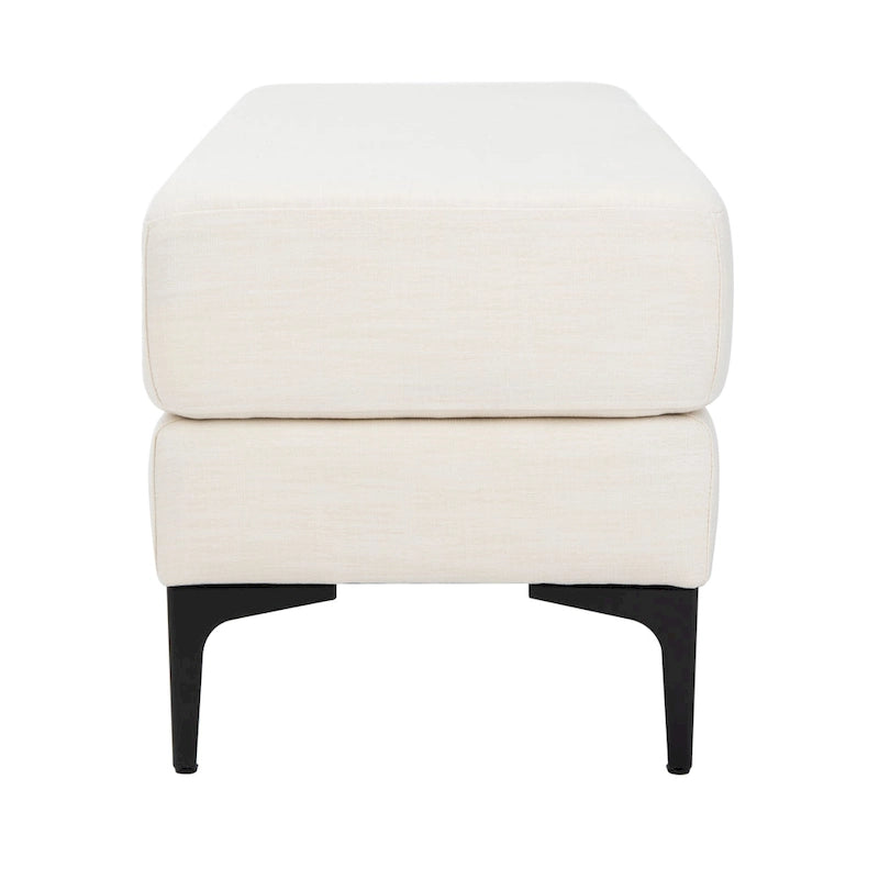 Panca rettangolare Roena - 122 cm L x 46 cm P x 46 cm H