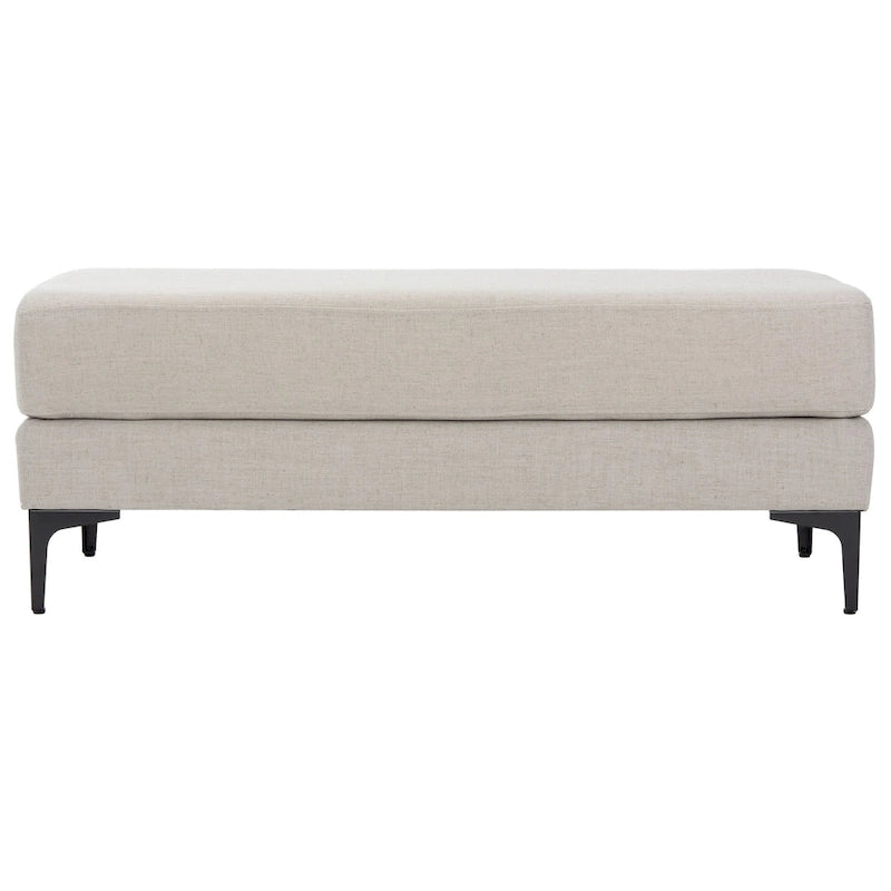 Panca rettangolare Roena - 122 cm L x 46 cm P x 46 cm H