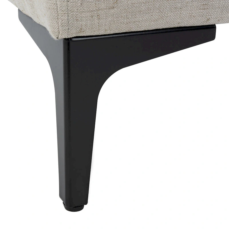 Panca rettangolare Roena - 122 cm L x 46 cm P x 46 cm H