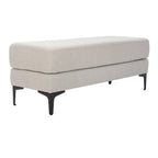 Panca rettangolare Roena - 122 cm L x 46 cm P x 46 cm H