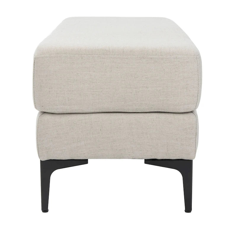 Panca rettangolare Roena - 122 cm L x 46 cm P x 46 cm H