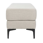 Panca rettangolare Roena - 122 cm L x 46 cm P x 46 cm H
