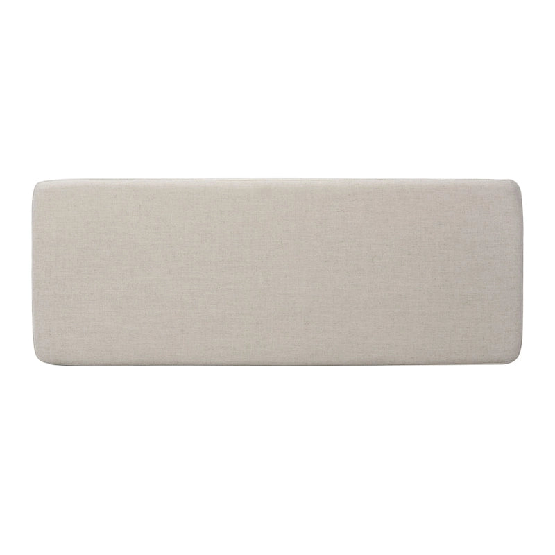 Panca rettangolare Roena - 122 cm L x 46 cm P x 46 cm H