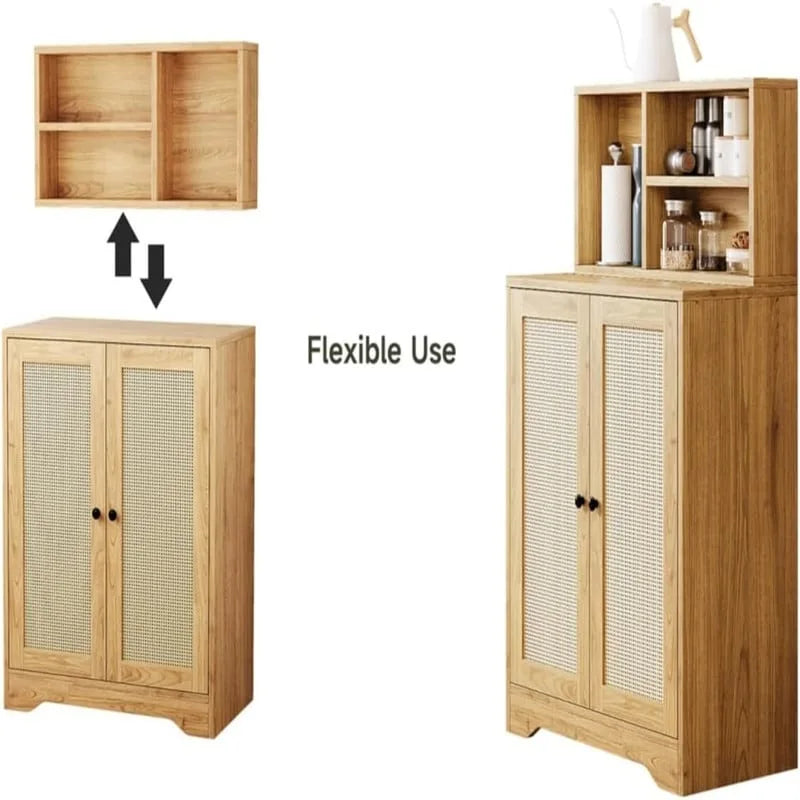 Credenza accentata a 2 ante - 15P x 27,56L x 47,24A