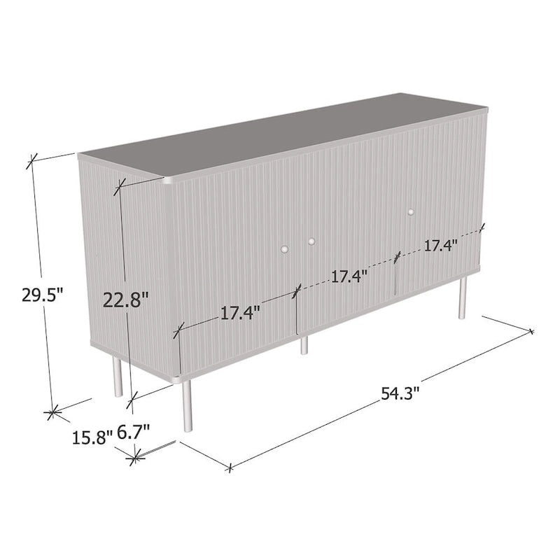 Camelia 3D 54 Credenza