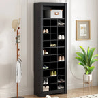 Consolle con 30 scomparti per scarpe, design elegante