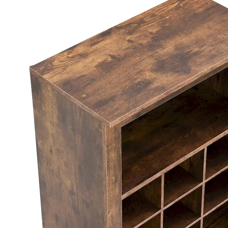 Consolle con 30 scomparti per scarpe, design elegante