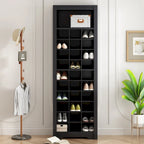 Consolle con 30 scomparti per scarpe, design elegante