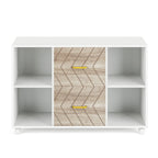 Classificatore mobile laterale in legno a 2 cassetti