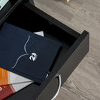 Carrello mobile per stampante da 24" con 2 cassetti - Nero (39,9x35,1x59,9 cm)