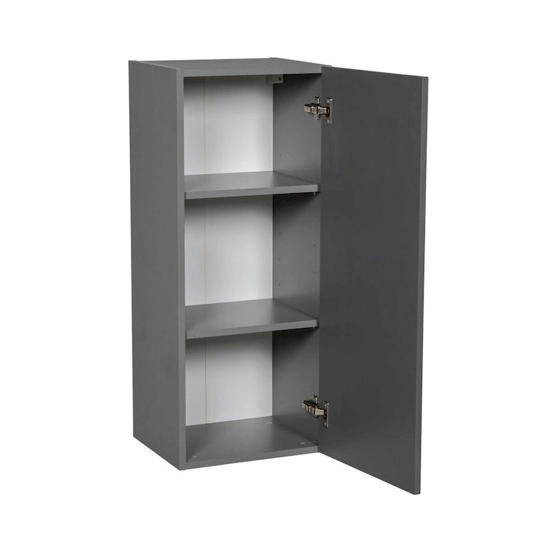 Pensile 12 x 36 a un'anta grigio - 12 x 36 x 12
