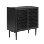 Mobile credenza moderno Dominik da 81 cm a 2 ante con luci a LED