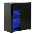 Mobile Contenitore Laterale da Ufficio o Salotto con LED