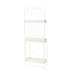 Scaffale Portavasi e Ripostiglio a 3 Ripiani in Metallo da 173 cm - Interno/Esterno