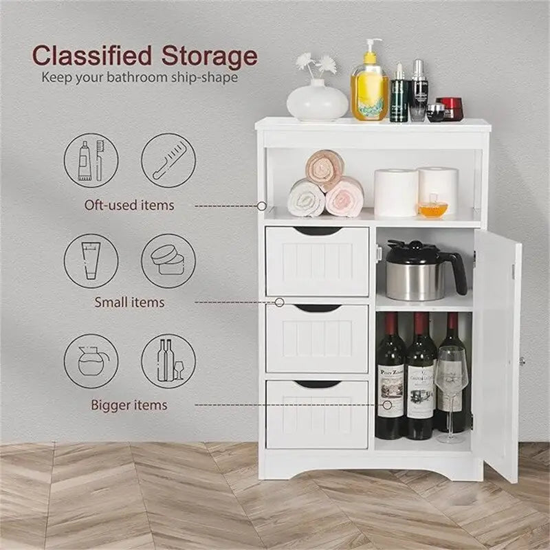 Mobiletto da bagno a terra - 11,6P x 21,9L x 34A